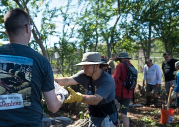 NAVFAC Hawaii CO leads Navy team, partners with local community to improve ancient Hawaiian fishpond