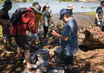 NAVFAC Hawaii CO leads Navy team, partners with local community to improve ancient Hawaiian fishpond