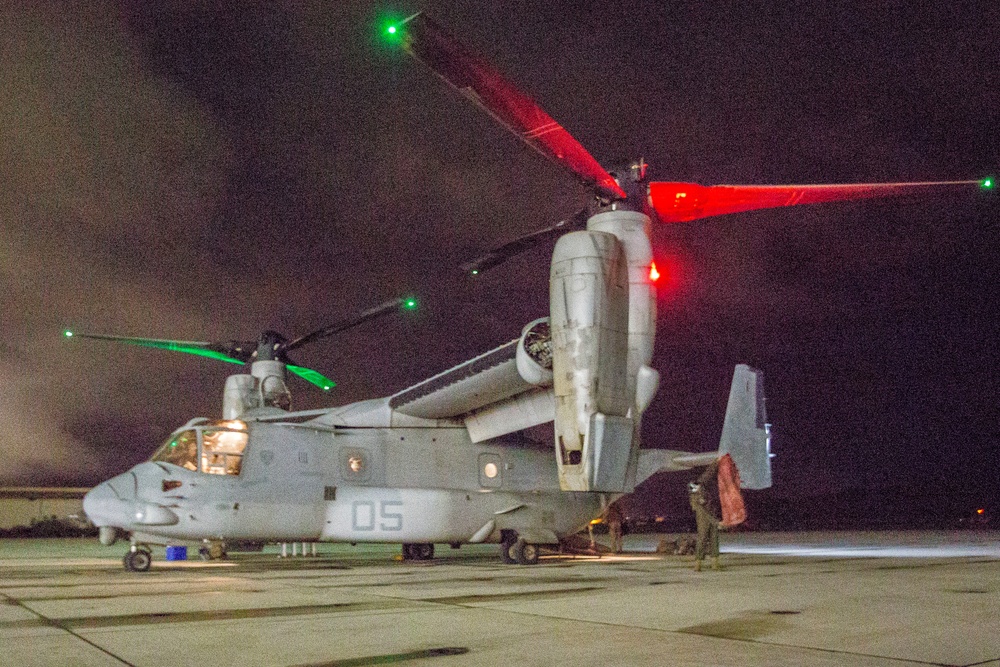 Red Dragons soar over the Pacific