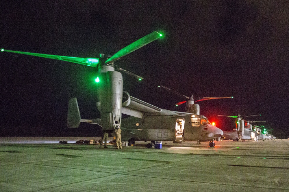 Red Dragons soar over the Pacific