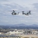AH-1Z Viper alongside a MV-22B Osprey during 2018 MCAS Miramar Air Show