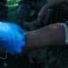 Corpsmen with Battalion Landing Team, 2nd Battalion, 5th Marines, simulate fresh whole blood auto-transfusion