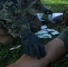 Corpsmen with Battalion Landing Team, 2nd Battalion, 5th Marines, simulate fresh whole blood auto-transfusion