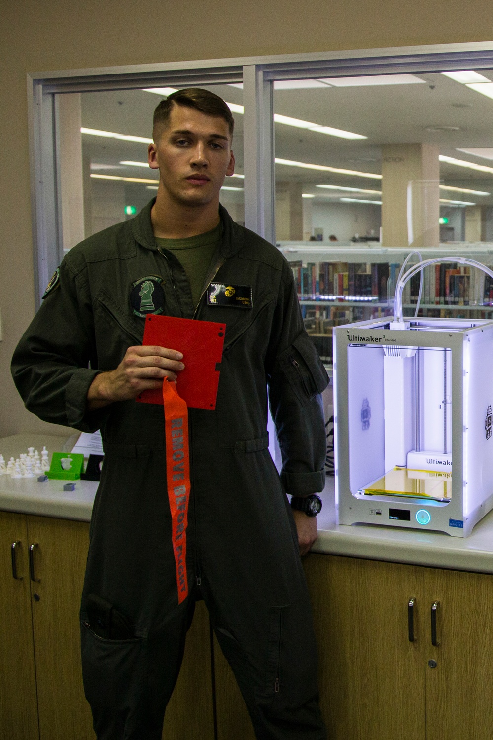 Innovation in Marine Corps: 3-D printing in aviation