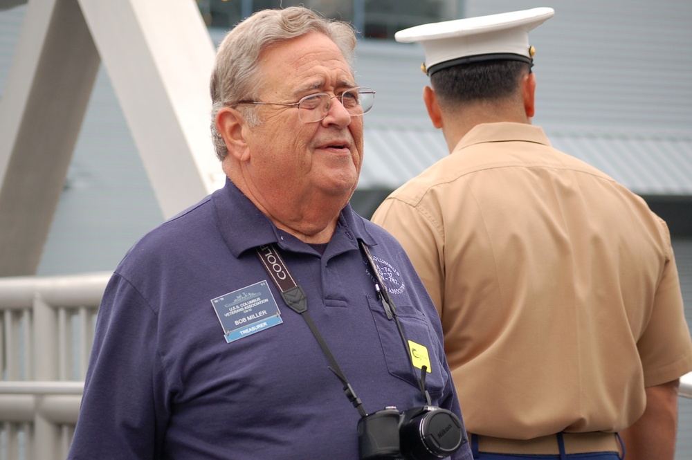 USS Columbus veterans visit Naval Museum