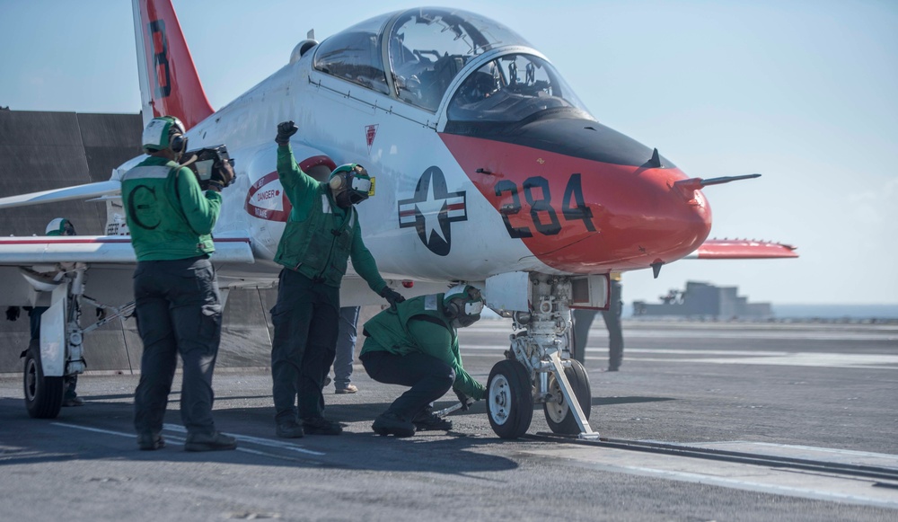 GHWB Conducts Flight Operations