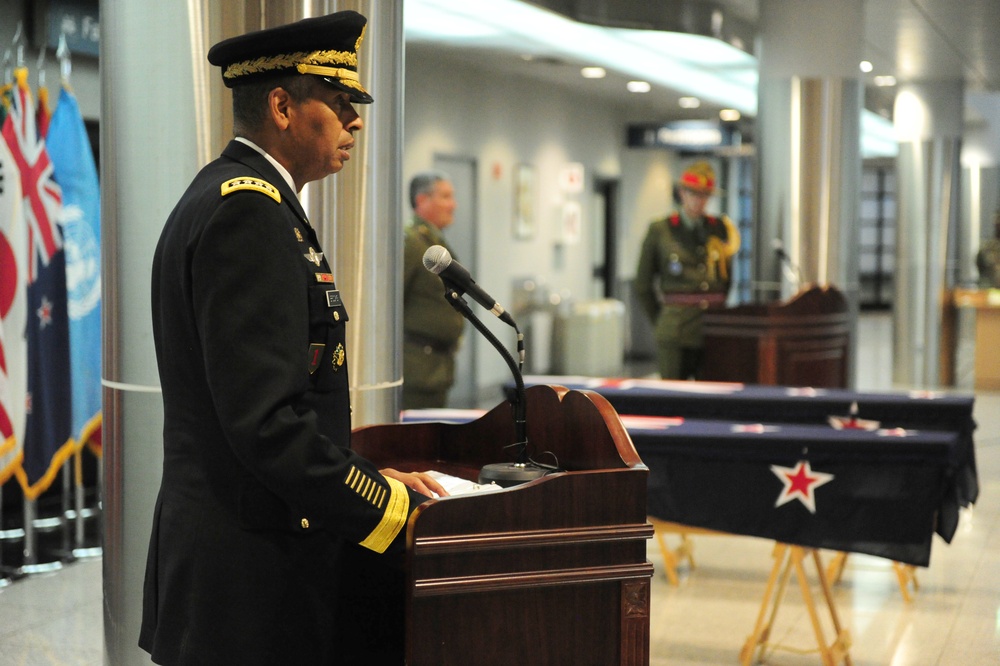 UNC returns New Zealand Soldier and Sailor