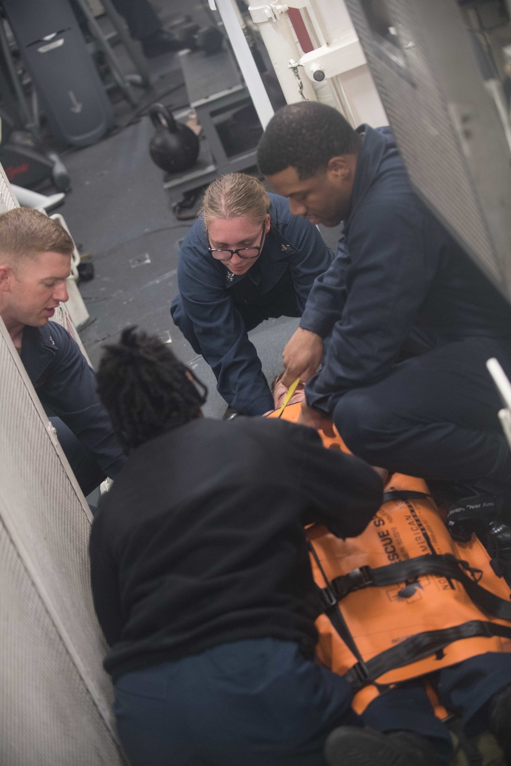 STRETCHER BEARER TRAINING