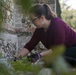 Team Mildenhall, Liberty Wing help clean church grounds