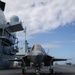 Fighter jets join forces with British aircraft carrier to make history