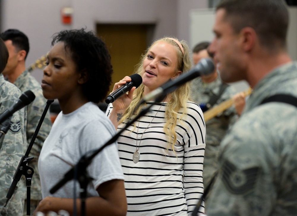 Alexis Gomez visits Wright-Patterson AFB
