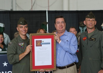 California Senate Presents Proclamation 2018 MCAS Miramar Air Show