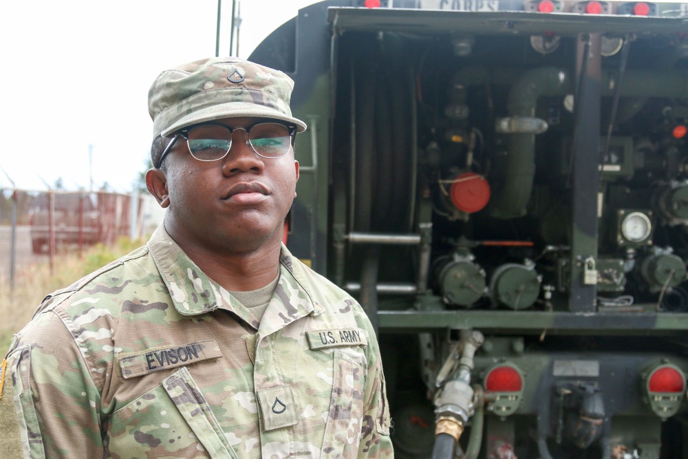 Soldier Spotlight: Meet Pfc. Uhuru Evison