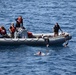 USS Puller Conducts Small Boat Training and Swim Call