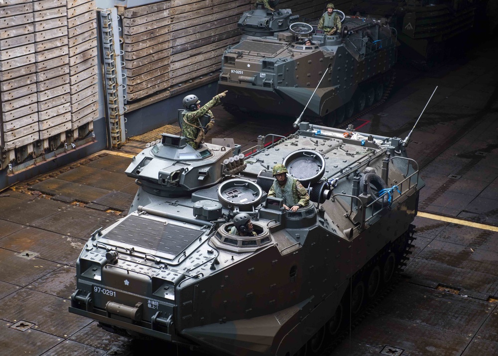 Ashland supports Japan Ground Self Defense Force AAV Operations during KAMANDAG 2