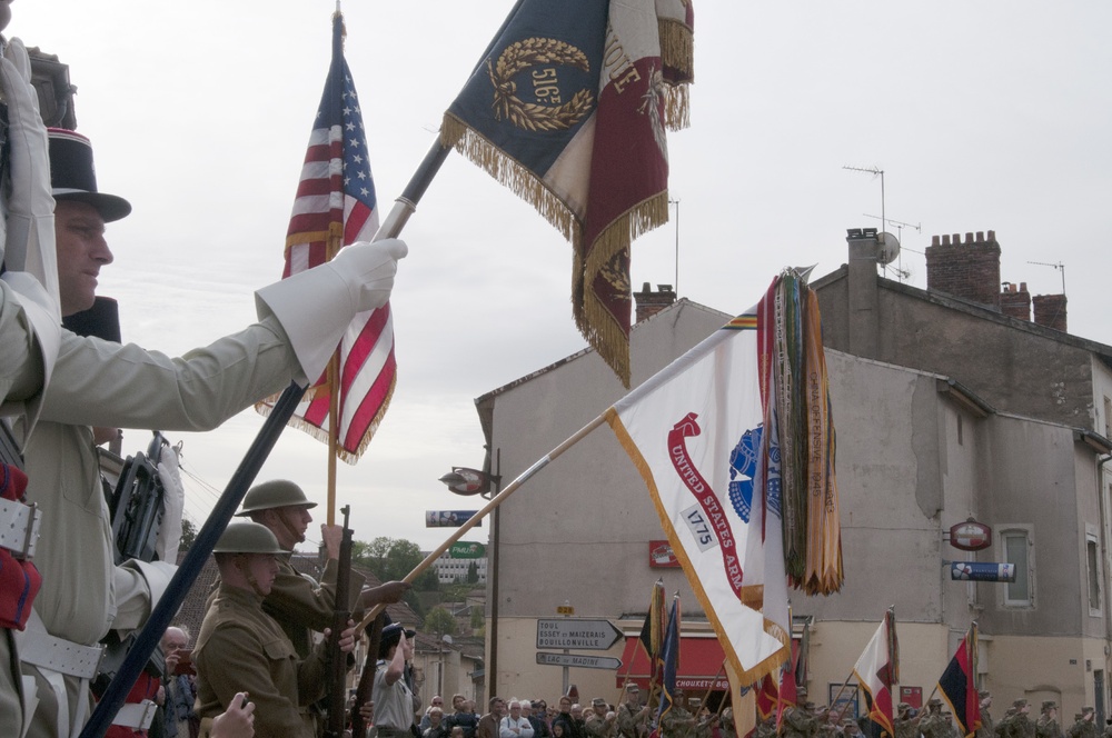 WWI Centennial Commemoration in Thaiucourt