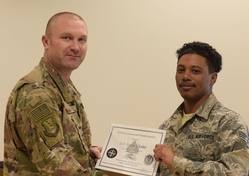 Airmen awarded Outstanding Performer at Silver Flag in Ramstein Air Base, Germany