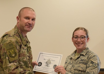Airmen awarded Outstanding Performer at Silver Flag in Ramstein Air Base, Germany