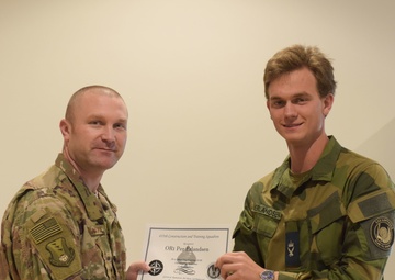 Airmen awarded Outstanding Performer at Silver Flag in Ramstein Air Base, Germany