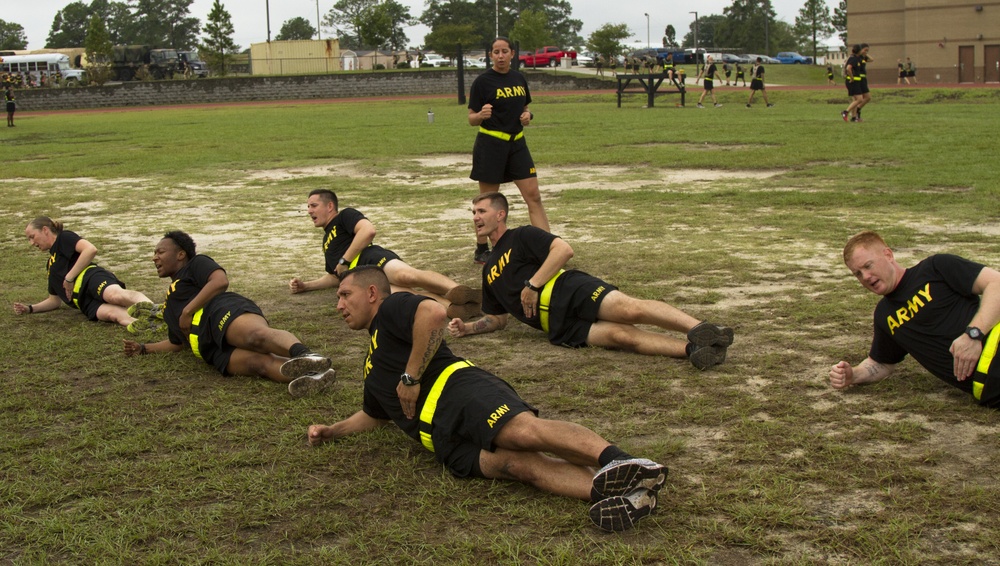 USADSA Drill Sergeant candidates conduct Pt.