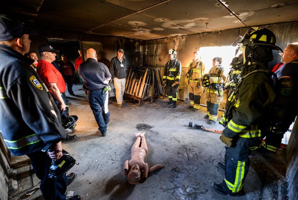 Wright-Patterson AFB Hosts Fire Ops 101