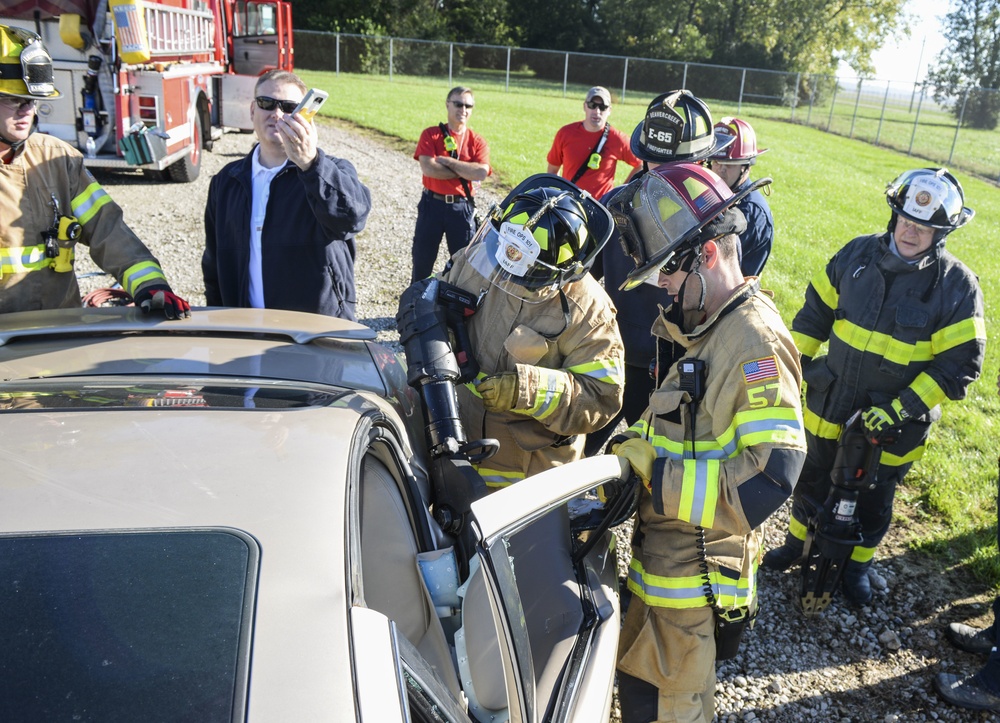 Wright-Patterson AFB Hosts Fire Ops 101