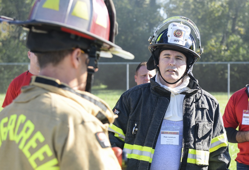 Wright-Patterson AFB Hosts Fire Ops 101