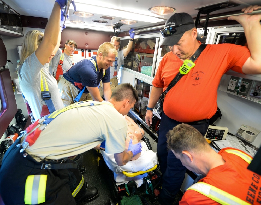 Wright-Patterson AFB Hosts Fire Ops 101