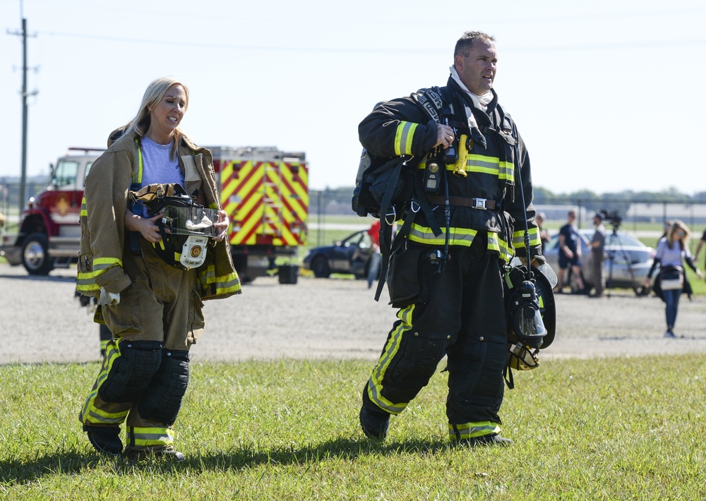 Wright-Patterson AFB Hosts Fire Ops 101