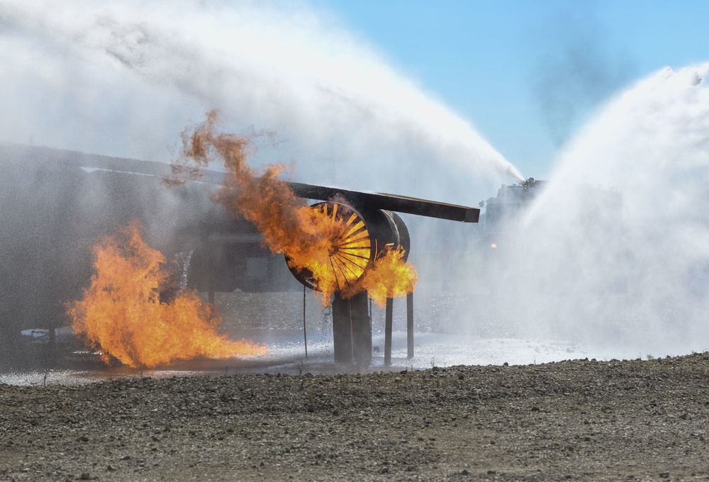 Wright-Patterson AFB Hosts Fire Ops 101