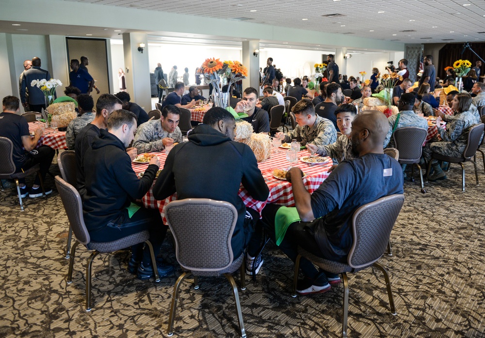 Cleveland Cavaliers Visit Wright-Patterson AFB