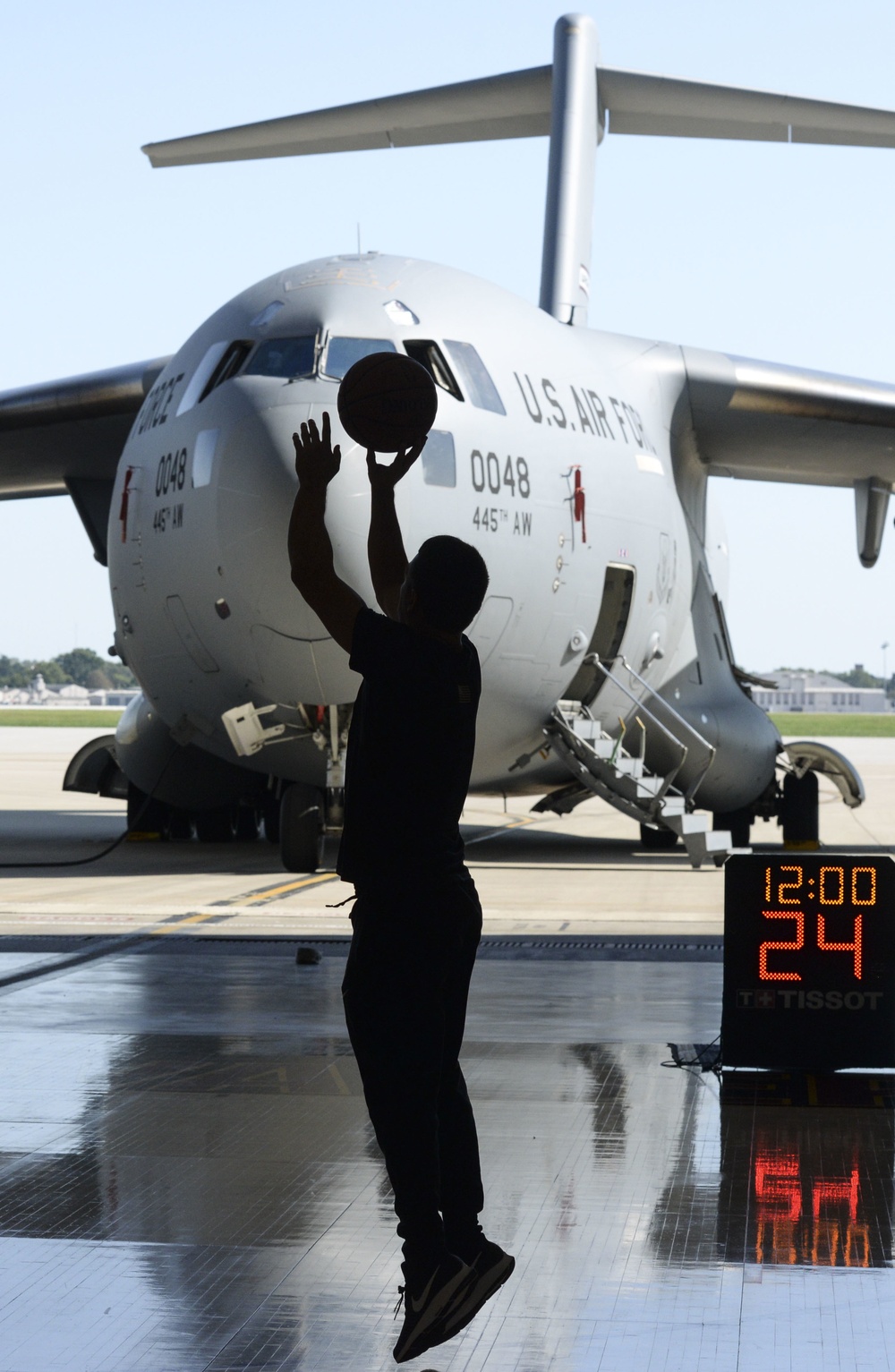 Cleveland Cavaliers Visit Wright-Patterson AFB