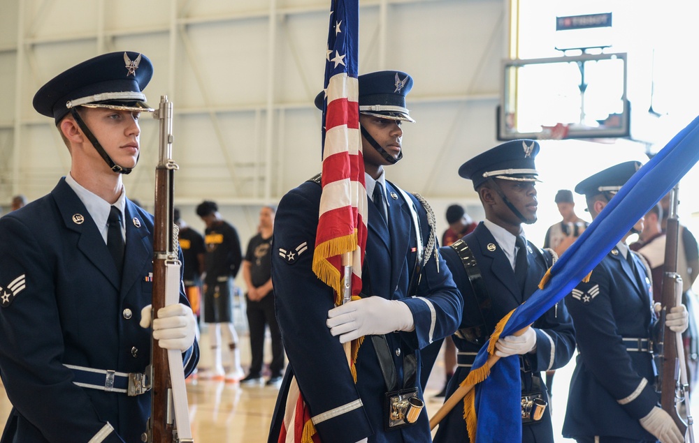 Cleveland Cavaliers Visit Wright-Patterson AFB