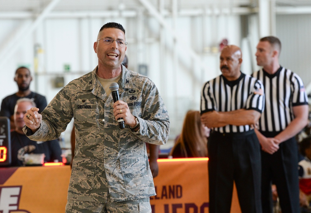 Cleveland Cavaliers Visit Wright-Patterson AFB