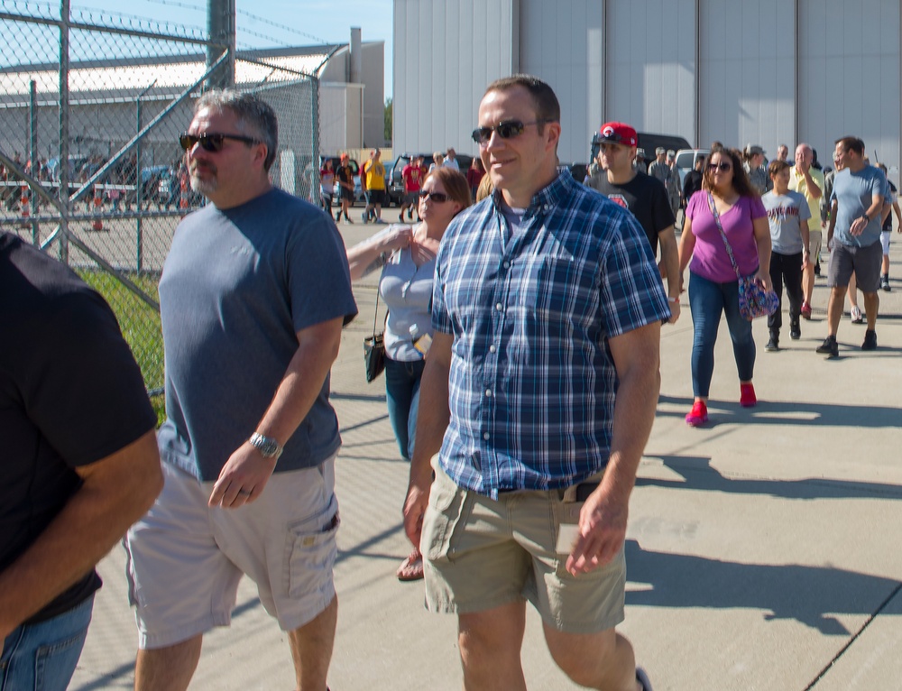 Cleveland Cavaliers Visit Wright-Patterson AFB