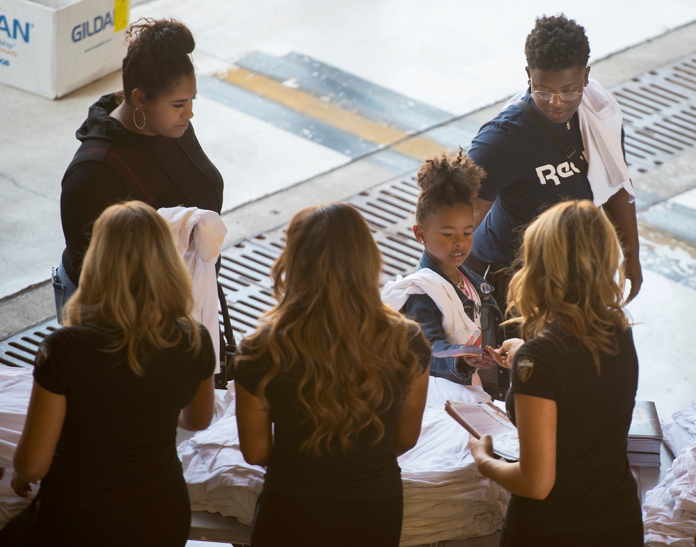 Cleveland Cavaliers Visit Wright-Patterson AFB