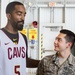 Cleveland Cavaliers Visit Wright-Patterson AFB