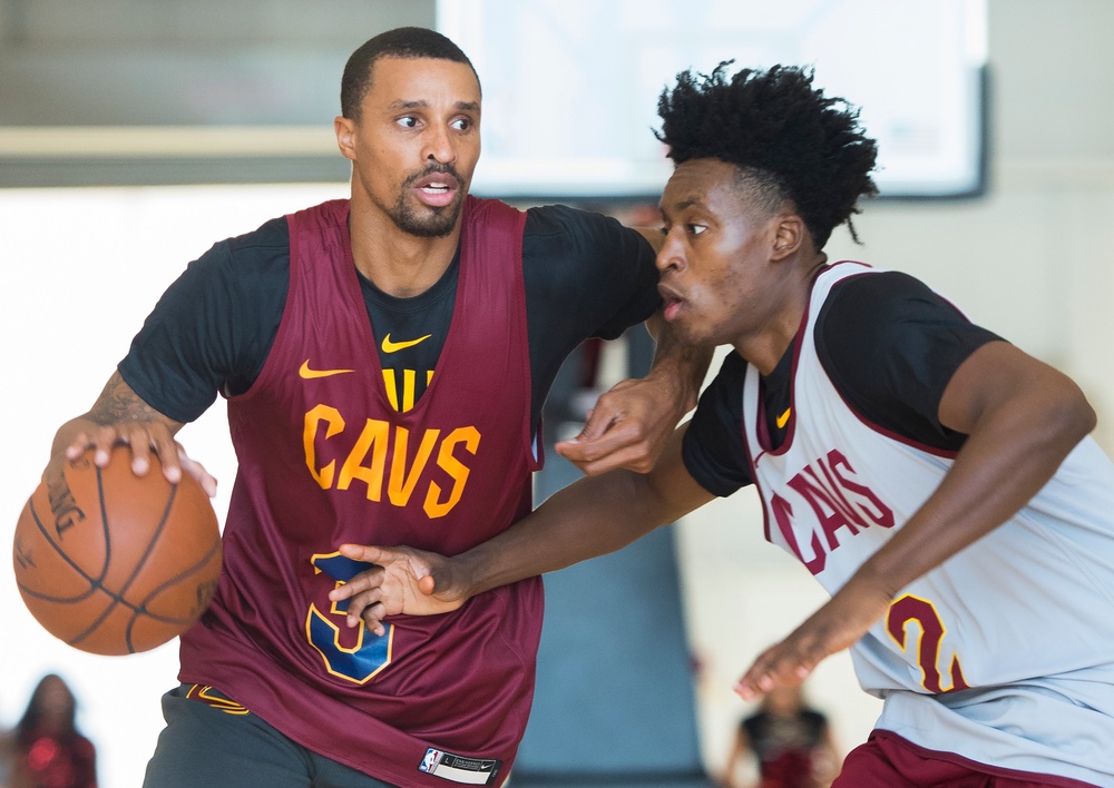 Cleveland Cavaliers Visit Wright-Patterson AFB