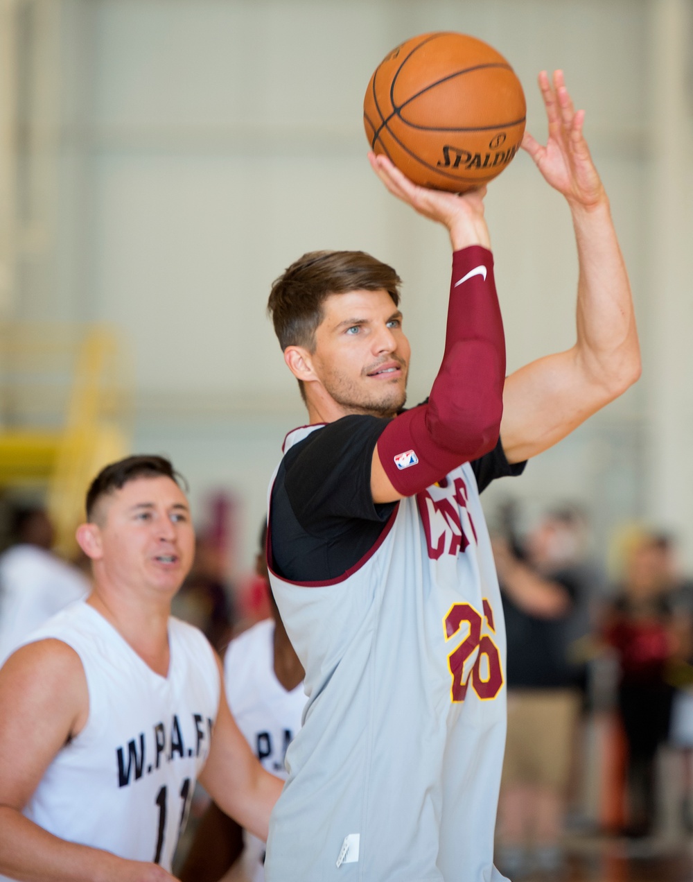 Cleveland Cavaliers Visit Wright-Patterson AFB