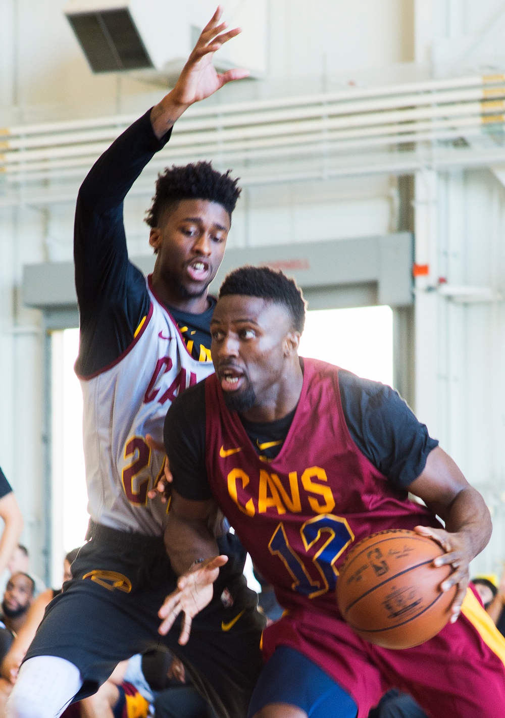 Cleveland Cavaliers Visit Wright-Patterson AFB