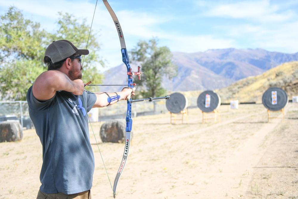 Hill hosts Paralympic Archery Training Camp for Wounded Warriors