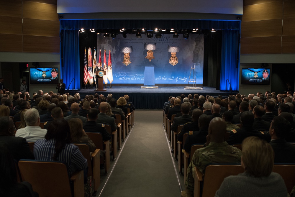 DSD inducts Staff Sgt. Shurer in to the Hall of Heroes