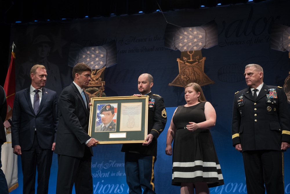 DSD inducts Staff Sgt. Shurer in to the Hall of Heroes