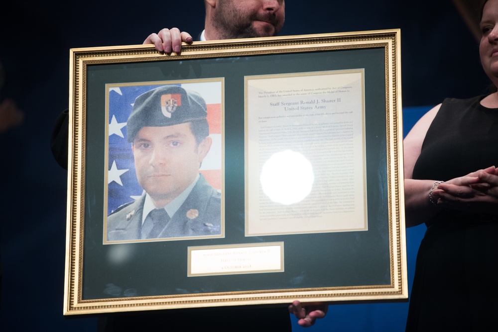 DSD inducts Staff Sgt. Shurer in to the Hall of Heroes