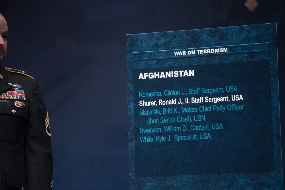 DSD inducts Staff Sgt. Shurer in to the Hall of Heroes