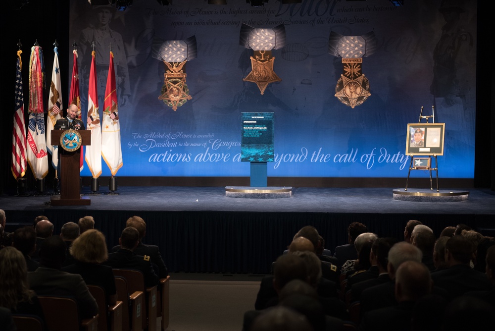 DSD inducts Staff Sgt. Shurer in to the Hall of Heroes