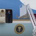 President Trump arrives at JBA from NYC