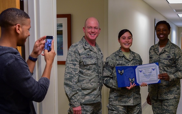 Airmen surprised with BTZ promotion
