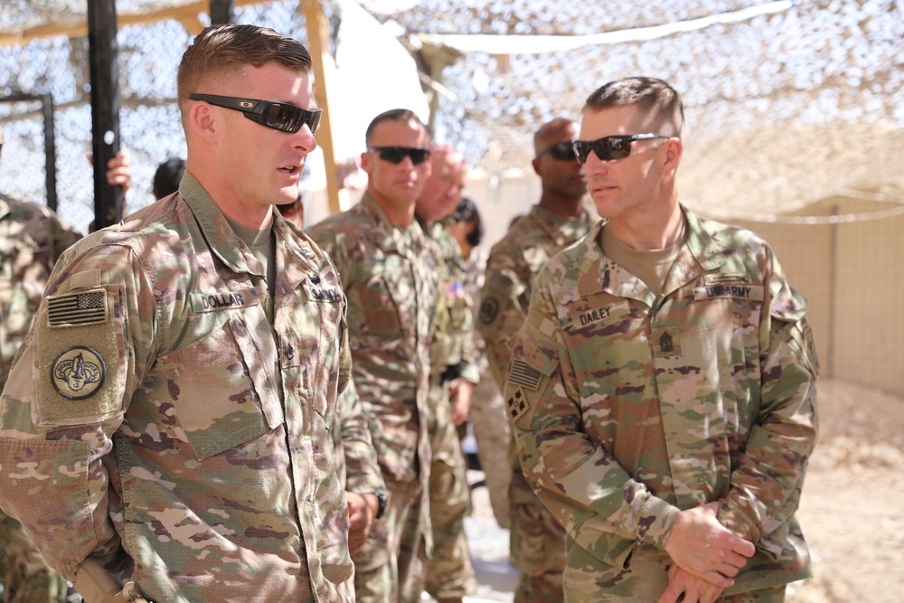 DVIDS - Images - SMA Daniel A. Dailey Visits Soldiers throughout ...