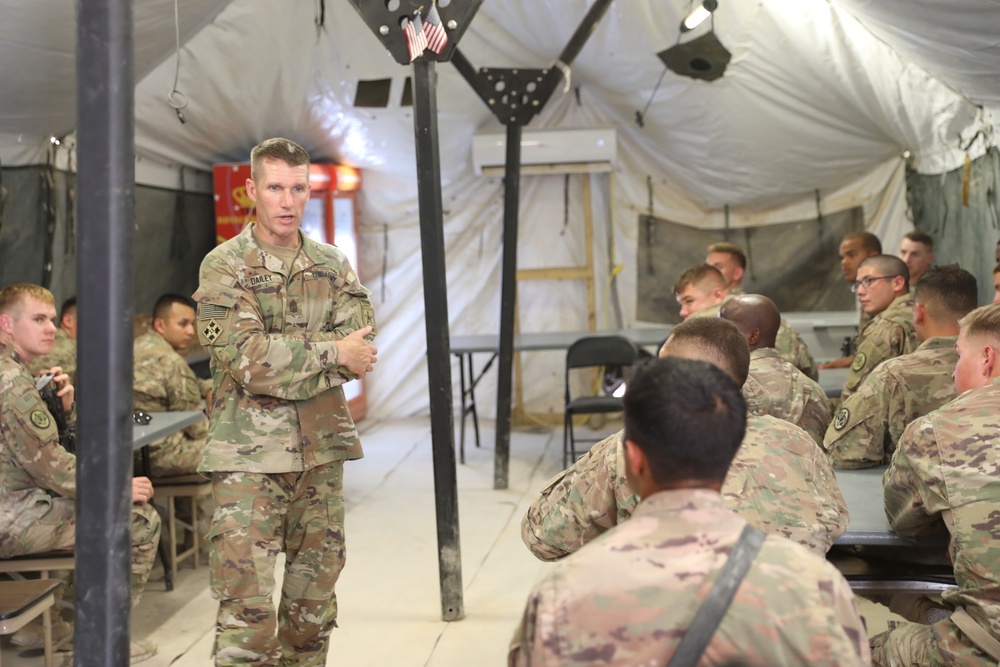 DVIDS - Images - SMA Daniel A. Dailey Visits Soldiers throughout ...
